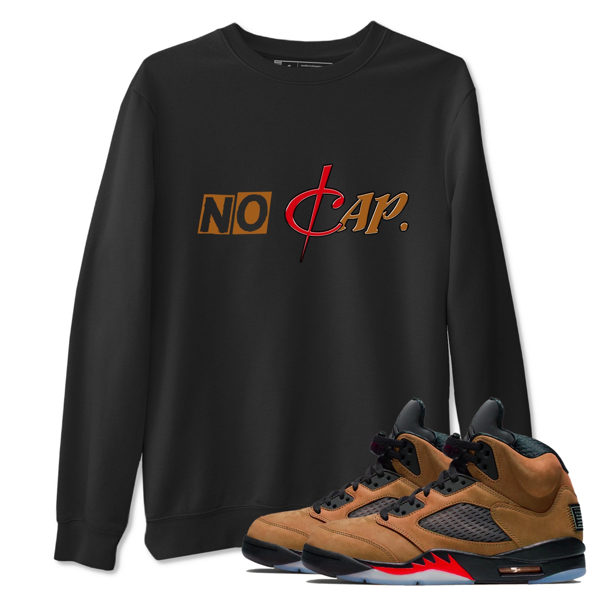 5s Archaeo Brown shirts to match jordans No Cap sneaker match tees Air Jordan 5 Archaeo Brown match shoes to clothes SNRT Sneaker Tees unisex cotton Black 1 shirts