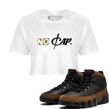 9s Olive shirts to match jordans No Cap sneaker match tees Air Jordan 9 Olive match shoes to clothes SNRT Sneaker Tees unisex cotton White 1 crop tee