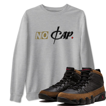 9s Olive shirts to match jordans No Cap sneaker match tees Air Jordan 9 Olive match shoes to clothes SNRT Sneaker Tees unisex cotton Heather Grey 1 shirts