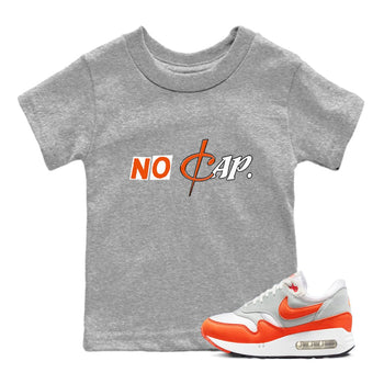 Air Max 1 OG '86 'Summit White and Cosmic Clay shirts to match jordans No Cap sneaker match tees Air Max 1 Cosmic Clay match shoes to clothes SNRT Sneaker Tees Youth Baby Heather Grey 1 tee