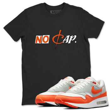 Air Max 1 OG '86 'Summit White and Cosmic Clay shirts to match jordans No Cap sneaker match tees Air Max 1 Cosmic Clay match shoes to clothes SNRT Sneaker Tees unisex cotton Black 1 shirts