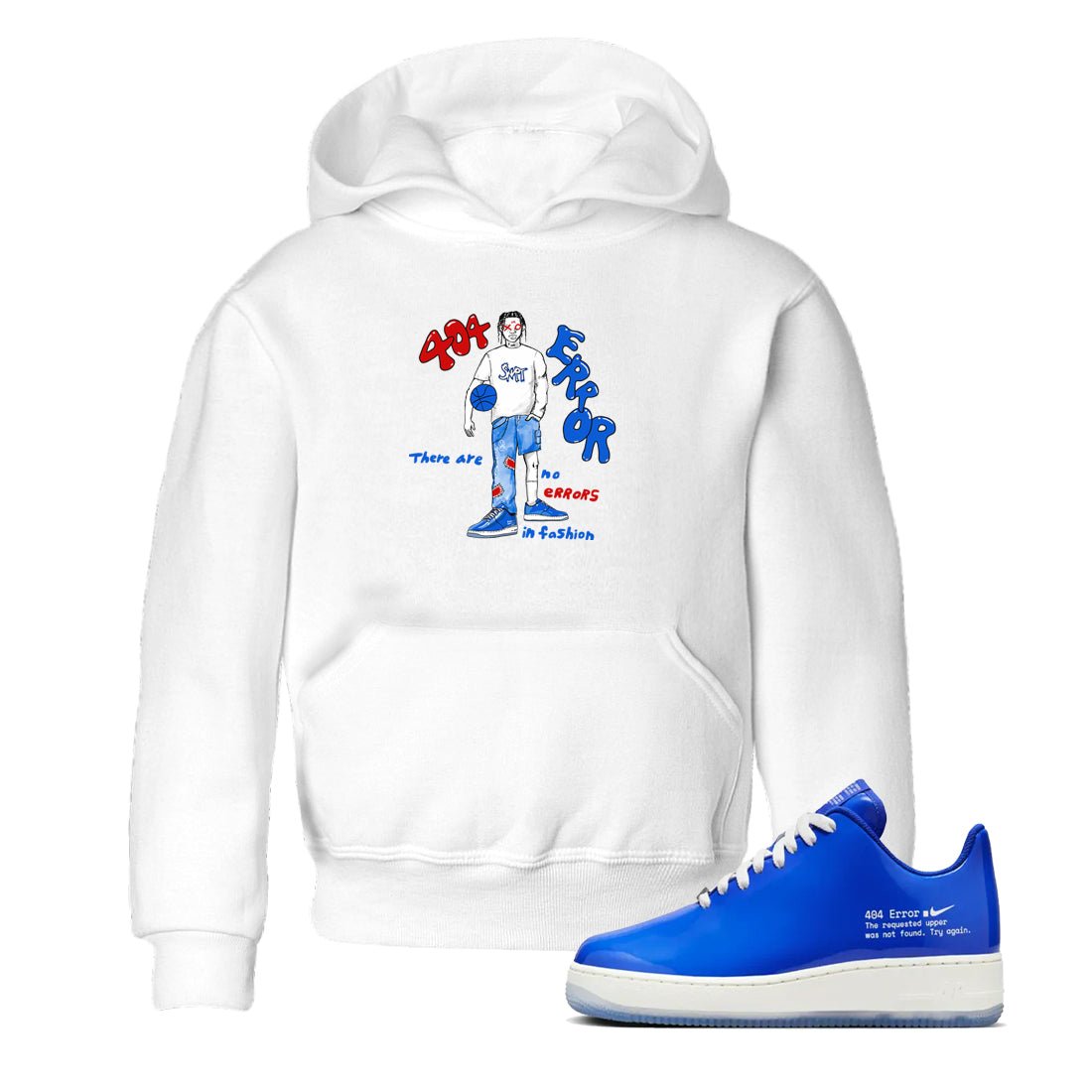 Air Force 1 404 Error shirt to match jordans No Errors In Fashion sneaker tees Air Force 1 404 Error SNRT sneaker release tees baby toddler White 1 cotton Shirt