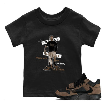 Jordan Jumpman Jack Travis Scott Dark Mocha shirts to match jordans No Errors In Fashion sneaker match tees Jordan Jumpman Jack Travis Scott Dark Mocha SNRT Sneaker Tees streetwear brand Baby and Youth Black 1 cotton tee