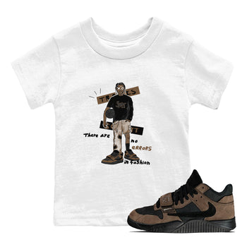 Jordan Jumpman Jack Travis Scott Dark Mocha shirts to match jordans No Errors In Fashion sneaker match tees Jordan Jumpman Jack Travis Scott Dark Mocha SNRT Sneaker Tees streetwear brand Baby and Youth White 1 cotton tee