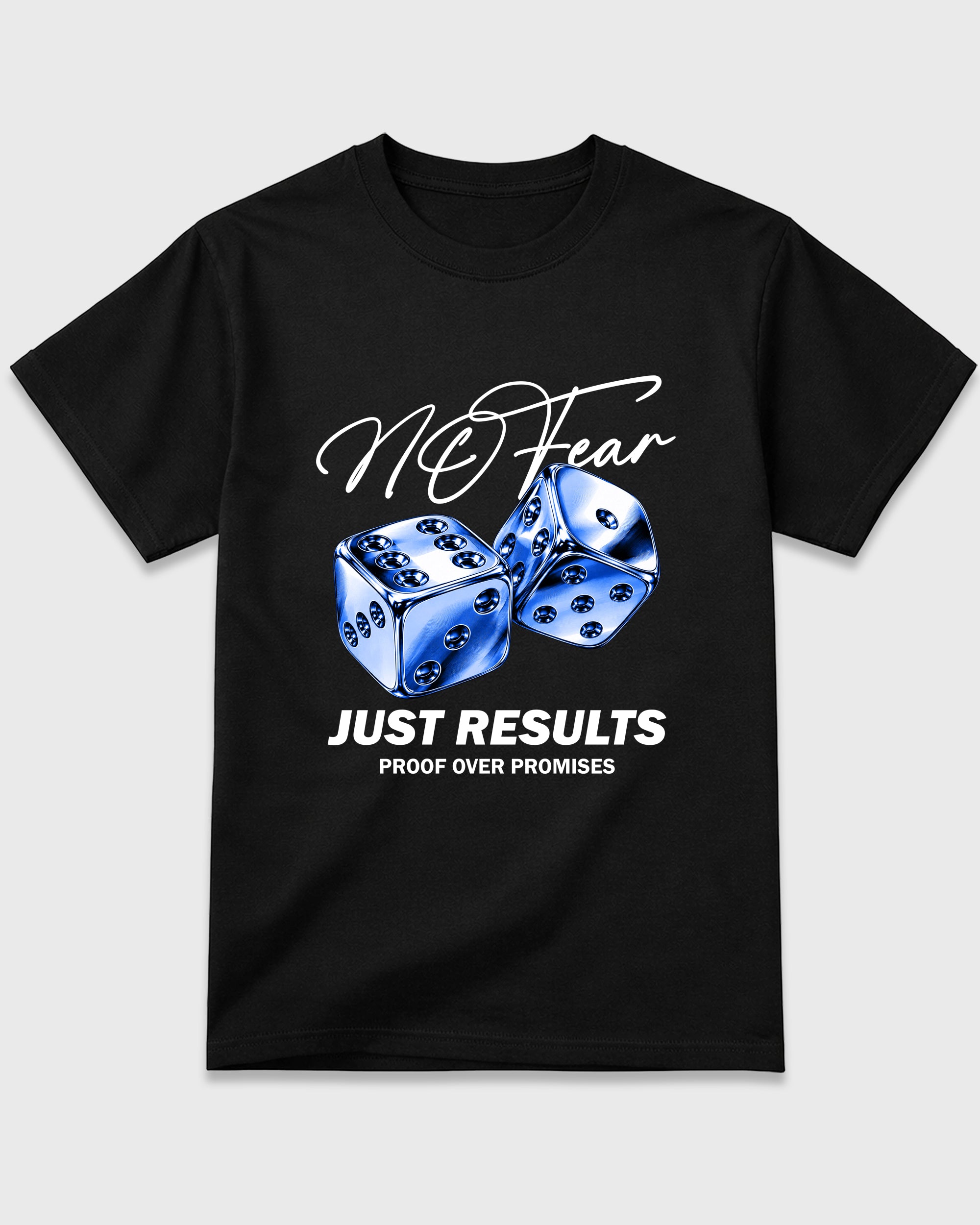 No Fear Graphic T-Shirt featuring original streetwear artwork designed to match the Air Jordan 1 Royal. Black 2 Graphic T-Shirt.