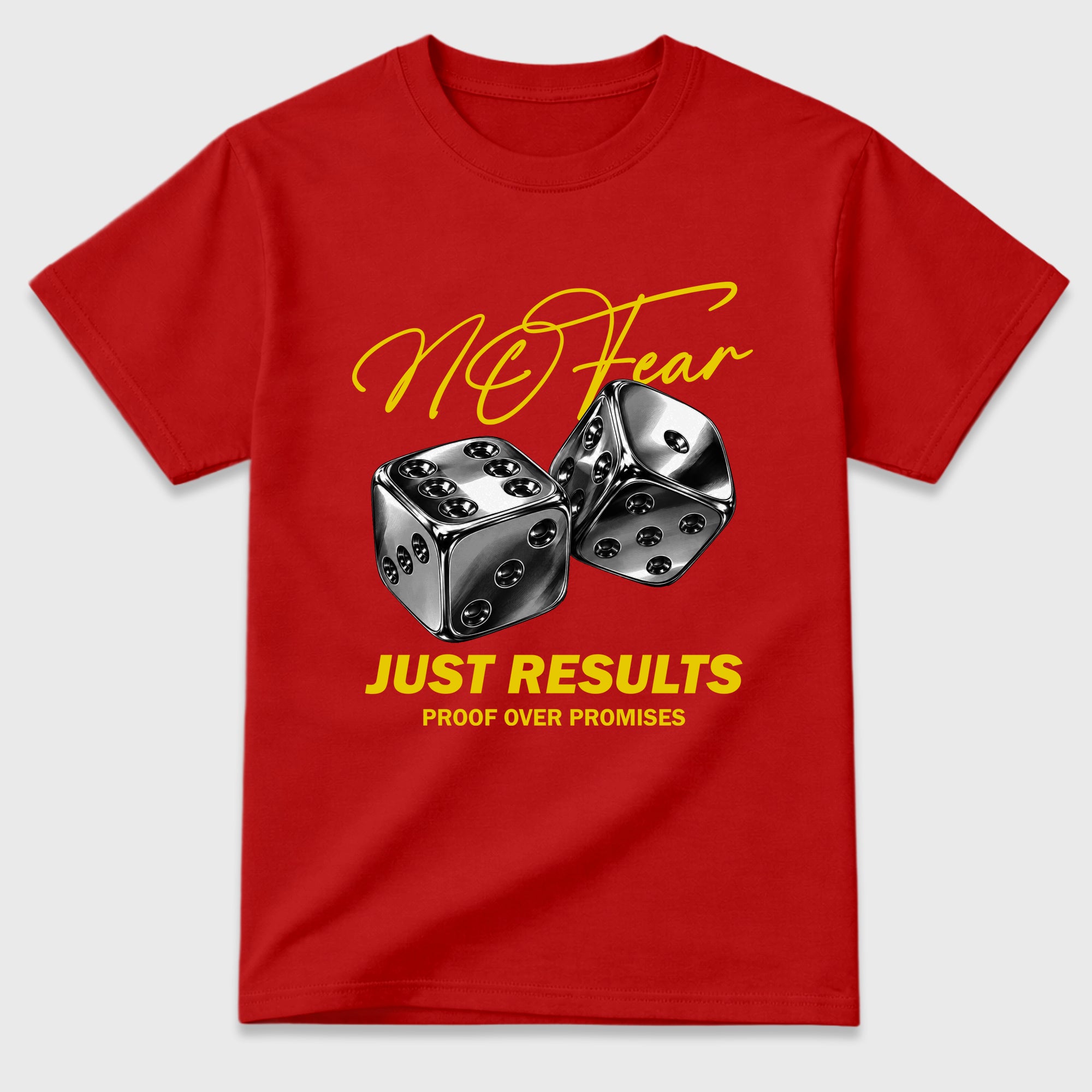 No Fear Graphic T-Shirt featuring original streetwear artwork designed to match the Air Jordan 14 Challenge Red. Red 2 Graphic T-Shirt.