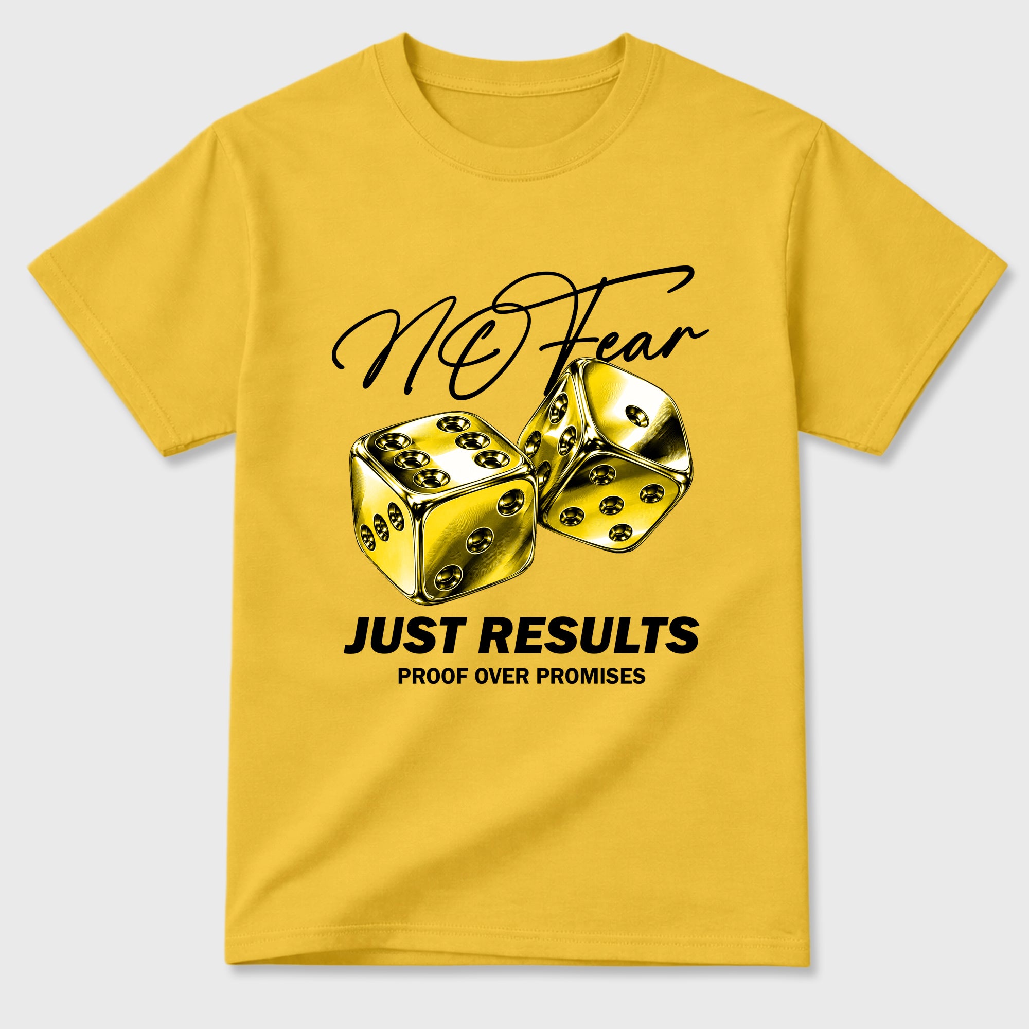 No Fear Graphic T-Shirt featuring original streetwear artwork designed to match the Air Jordan 4 Tour Yellow. Daisy 2 Graphic T-Shirt.