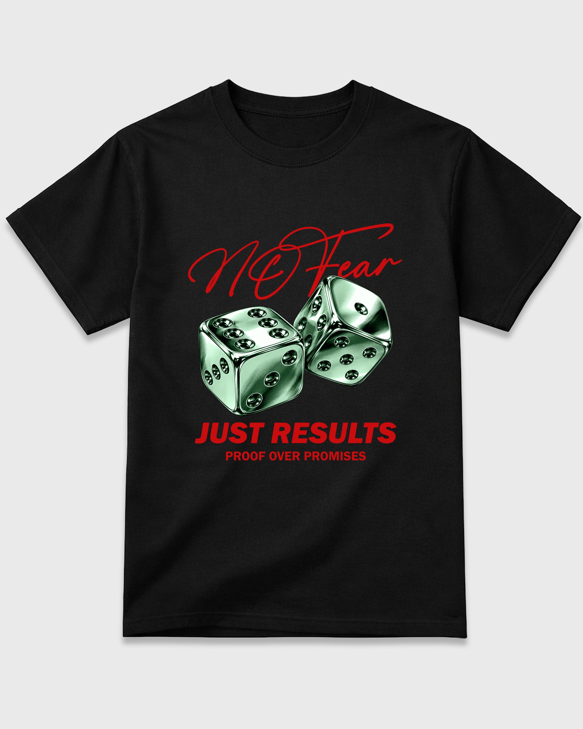 No Fear Graphic T-Shirt featuring original streetwear artwork designed to match the Air Jordan 5 Halloween. Black 2 Graphic T-Shirt.