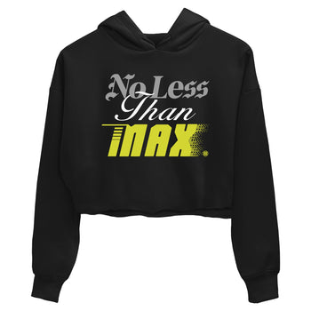 No Less Than Max womens crop tee made to vibe with the Air Max 90 Cyber sneakers — the perfect match in Black 2.