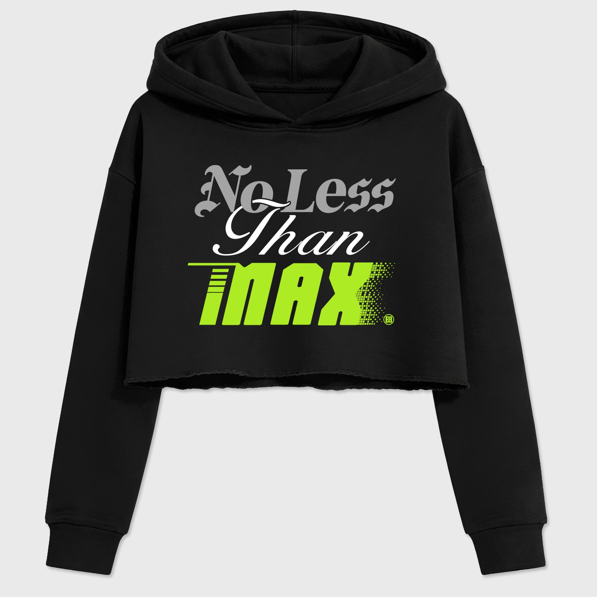 Sneaker match tees – Sneaker Tees To Match Air Max 90 Neon Yellow Shoes – No Less Than Max Crop T-Shirt Black 2