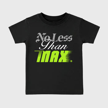 Sneaker match tees – Sneaker Tees To Match Air Max 90 Neon Yellow Shoes – No Less Than Max Kids T-Shirt Black 2