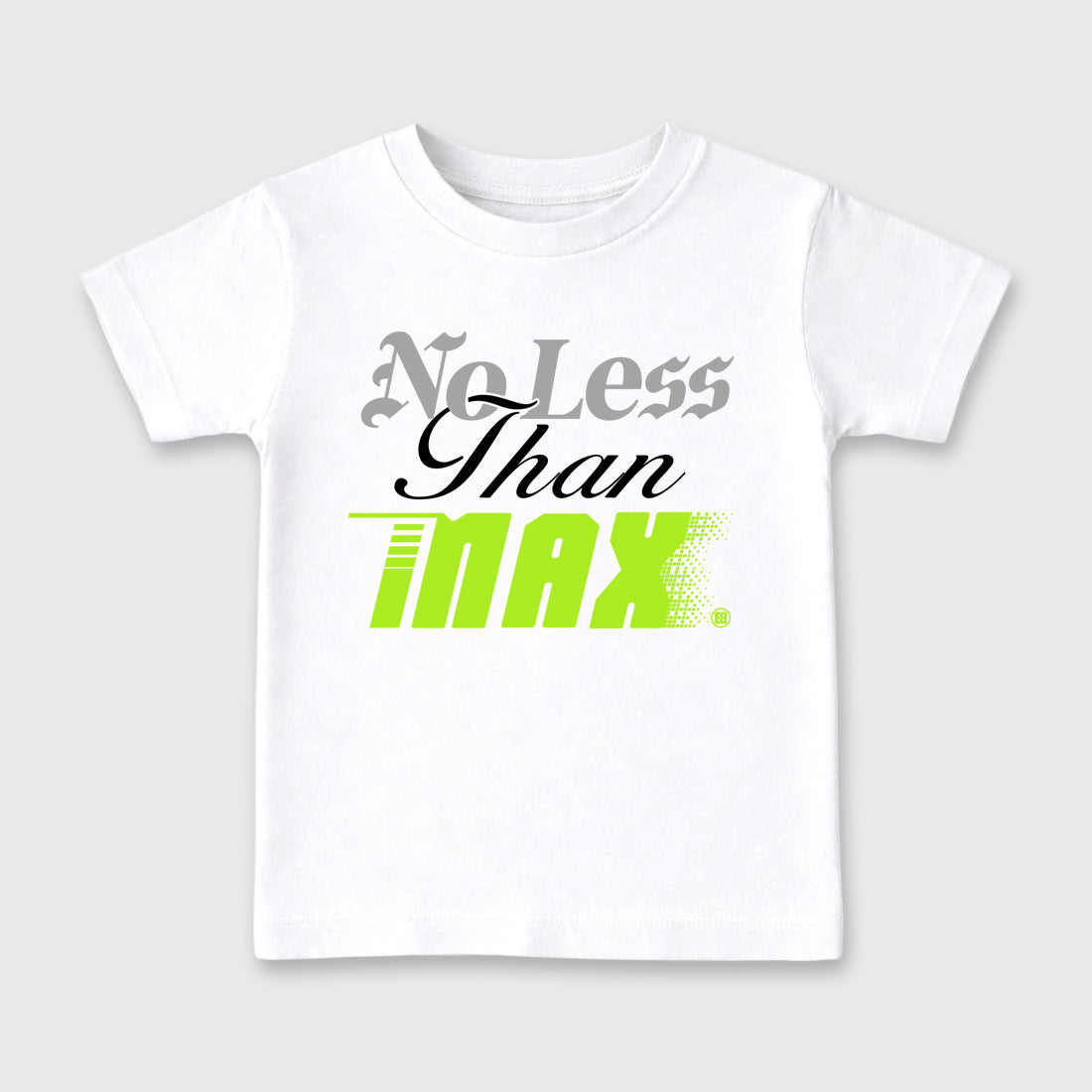 Sneaker match tees – Sneaker Tees To Match Air Max 90 Neon Yellow Shoes – No Less Than Max Kids T-Shirt White 2