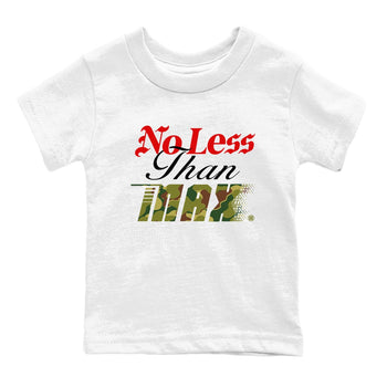 Air Max 90 Reverse Duck Camo shirts to match jordans No Less Than Max sneaker match tees Air Max 90 Reverse Duck Camo match shoes to clothes SNRT Sneaker Tees Youth Baby White 2 tee