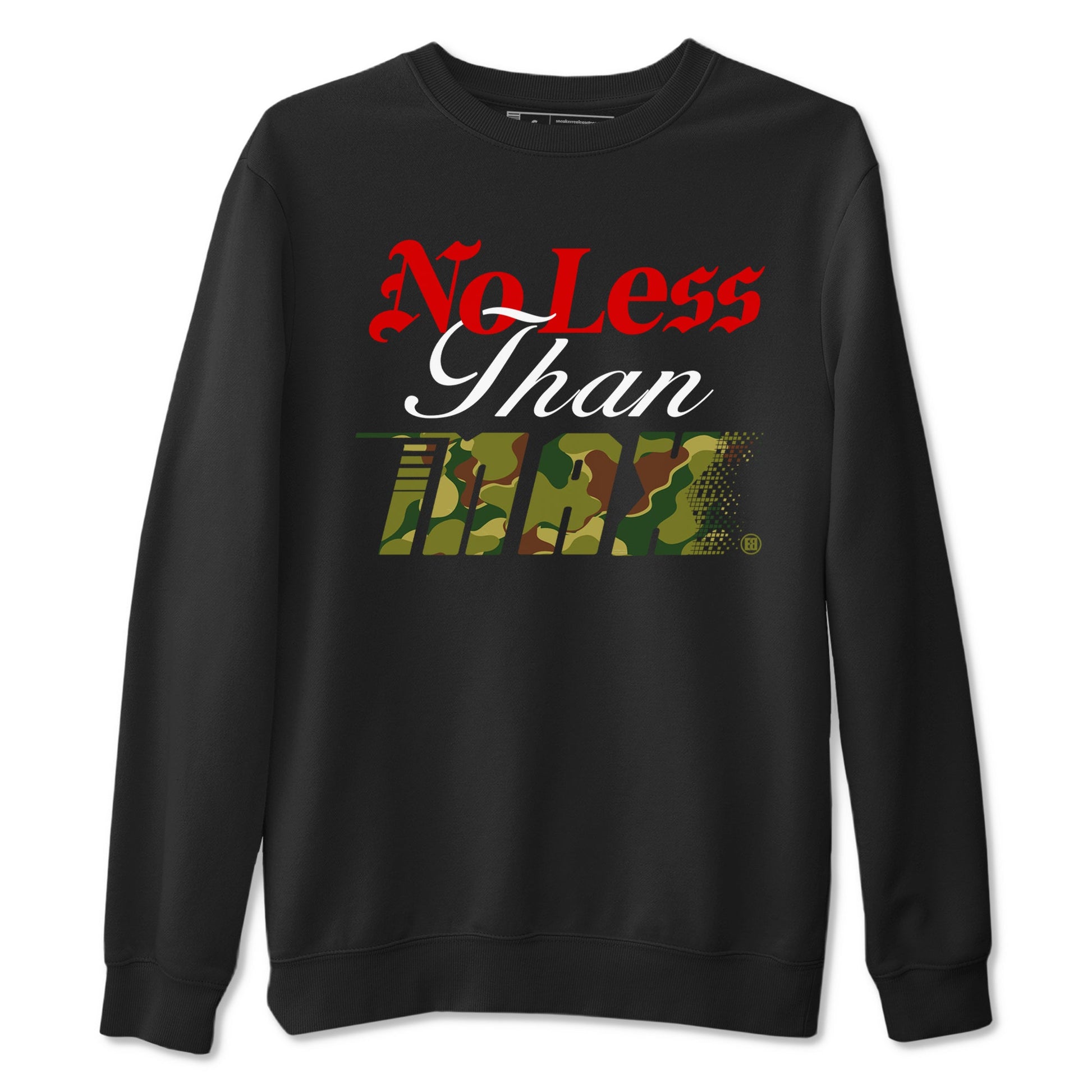Air Max 90 Reverse Duck Camo shirts to match jordans No Less Than Max sneaker match tees Air Max 90 Reverse Duck Camo match shoes to clothes SNRT Sneaker Tees unisex cotton Black 2 shirts