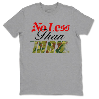 Air Max 90 Reverse Duck Camo shirts to match jordans No Less Than Max sneaker match tees Air Max 90 Reverse Duck Camo match shoes to clothes SNRT Sneaker Tees unisex cotton Heather Grey 2 shirts