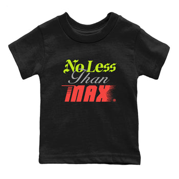 Sneaker Threads – Sneaker Tees To Match Air Max 90 Spruce Aura and Ghost Green – No Less Than Max Youth Graphic Tee Black 2. Perfect for Jordan releases 2025 colorways.