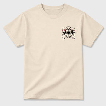 No Love Lost sneaker match t-shirt styled to complete your fit with the 3s World's Best Dad, shown in Natural.