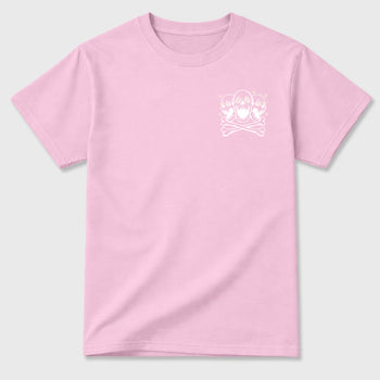 No Love Lost graphic t-shirt, Double side styled graphic shirts to complete your fit with the 4s Iced Carmine sneakers, shown in Pink.