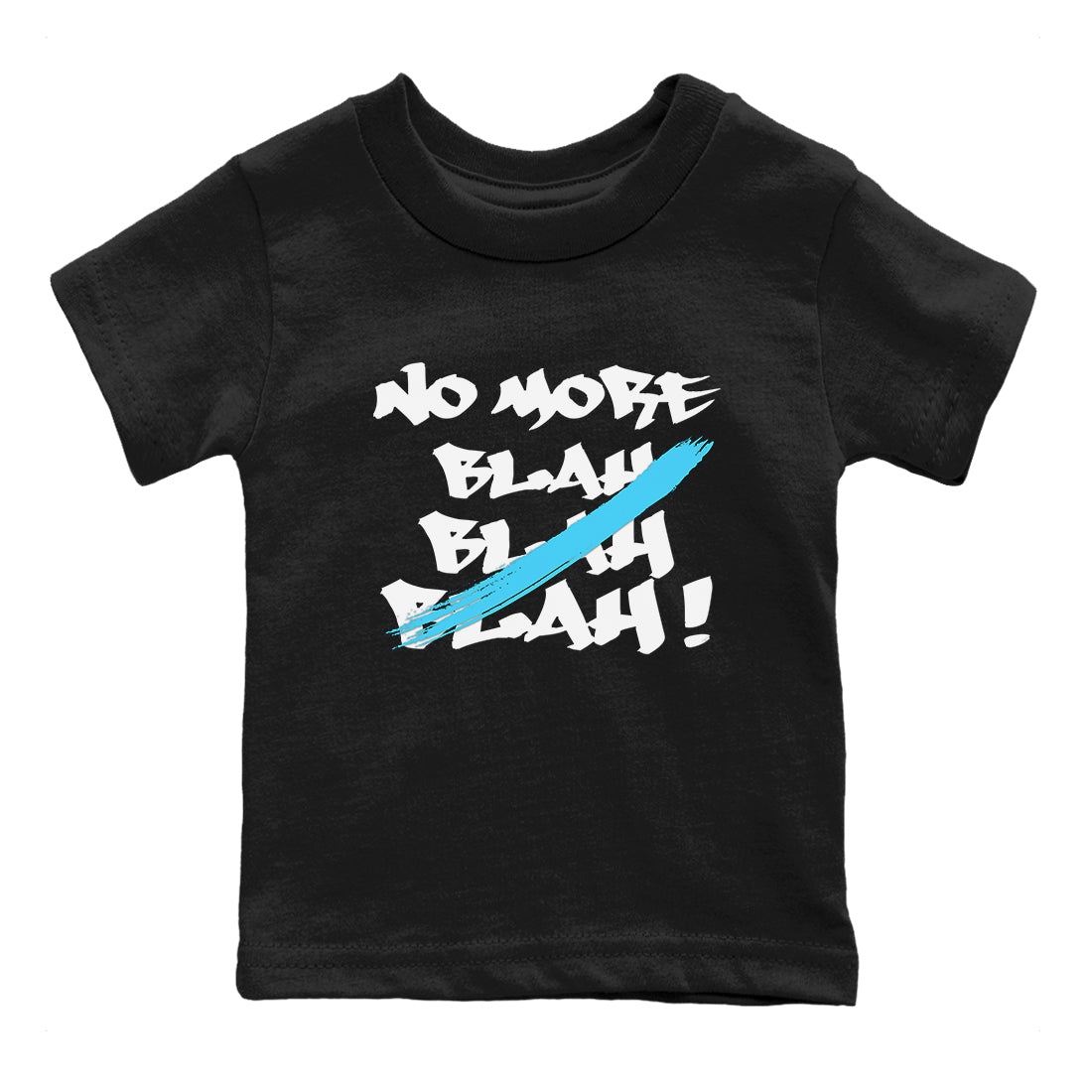 9s Powder Blue shirt to match jordans No More Blah sneaker tees Air Jordan 9 Powder Blue SNRT sneaker release tees baby toddler Black 2 cotton Shirt