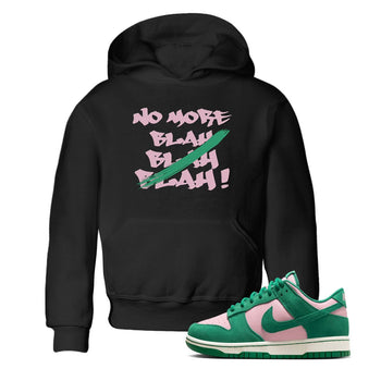 Dunk Medium Soft Pink Malachite shirt to match jordans No More Blah sneaker tees Dunk Medium Soft Pink Malachite SNRT sneaker release tees baby toddler Black 1 cotton Shirt