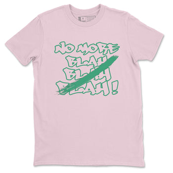 Dunk Medium Soft Pink Malachite shirt to match jordans No More Blah sneaker tees Dunk Medium Soft Pink Malachite SNRT Sneaker Release Tees unisex cotton Pink 2 crew neck shirt