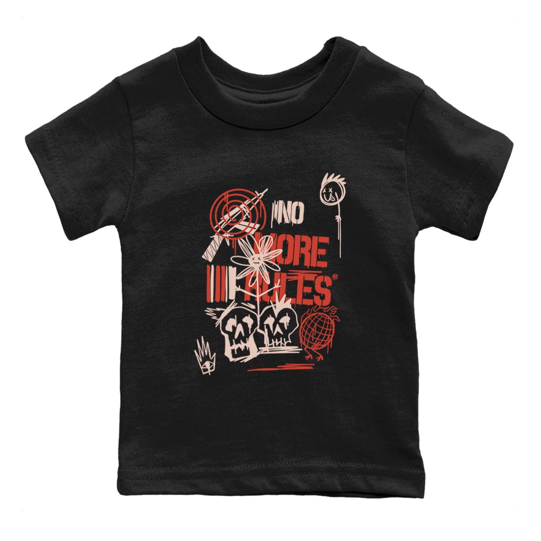 Air Jordan 13 Dune Red shirts to match jordans No More Rules sneaker match tees Air Jordan 13 Dune Red SNRT Sneaker Tees streetwear brand Baby and Youth Black 2 cotton tee