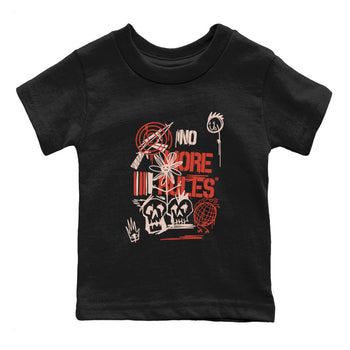 Air Jordan 13 Dune Red shirts to match jordans No More Rules sneaker match tees Air Jordan 13 Dune Red SNRT Sneaker Tees streetwear brand Baby and Youth Black 2 cotton tee