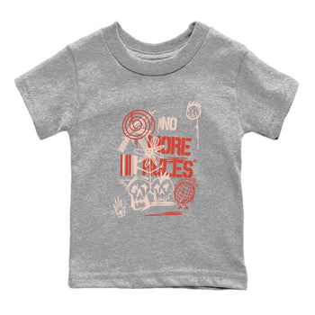 Air Jordan 13 Dune Red shirts to match jordans No More Rules sneaker match tees Air Jordan 13 Dune Red SNRT Sneaker Tees streetwear brand Baby and Youth Heather Grey 2 cotton tee