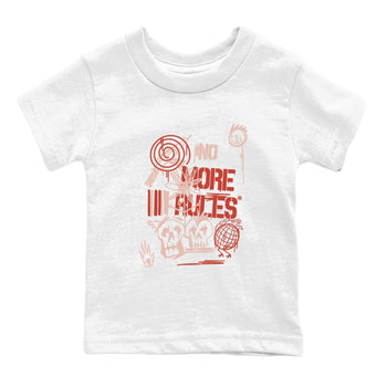 Air Jordan 13 Dune Red shirts to match jordans No More Rules sneaker match tees Air Jordan 13 Dune Red SNRT Sneaker Tees streetwear brand Baby and Youth White 2 cotton tee