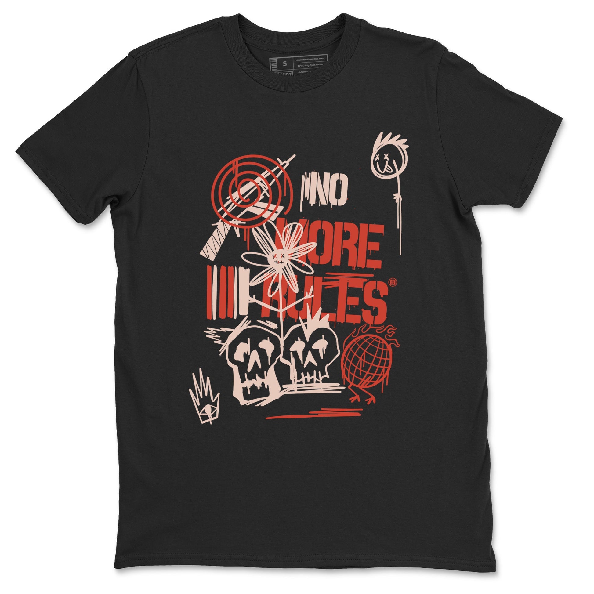 Air Jordan 13 Dune Red shirts to match jordans No More Rules sneaker match tees Air Jordan 13 Dune Red SNRT Sneaker Tees streetwear brand Black 2 unisex cotton tee