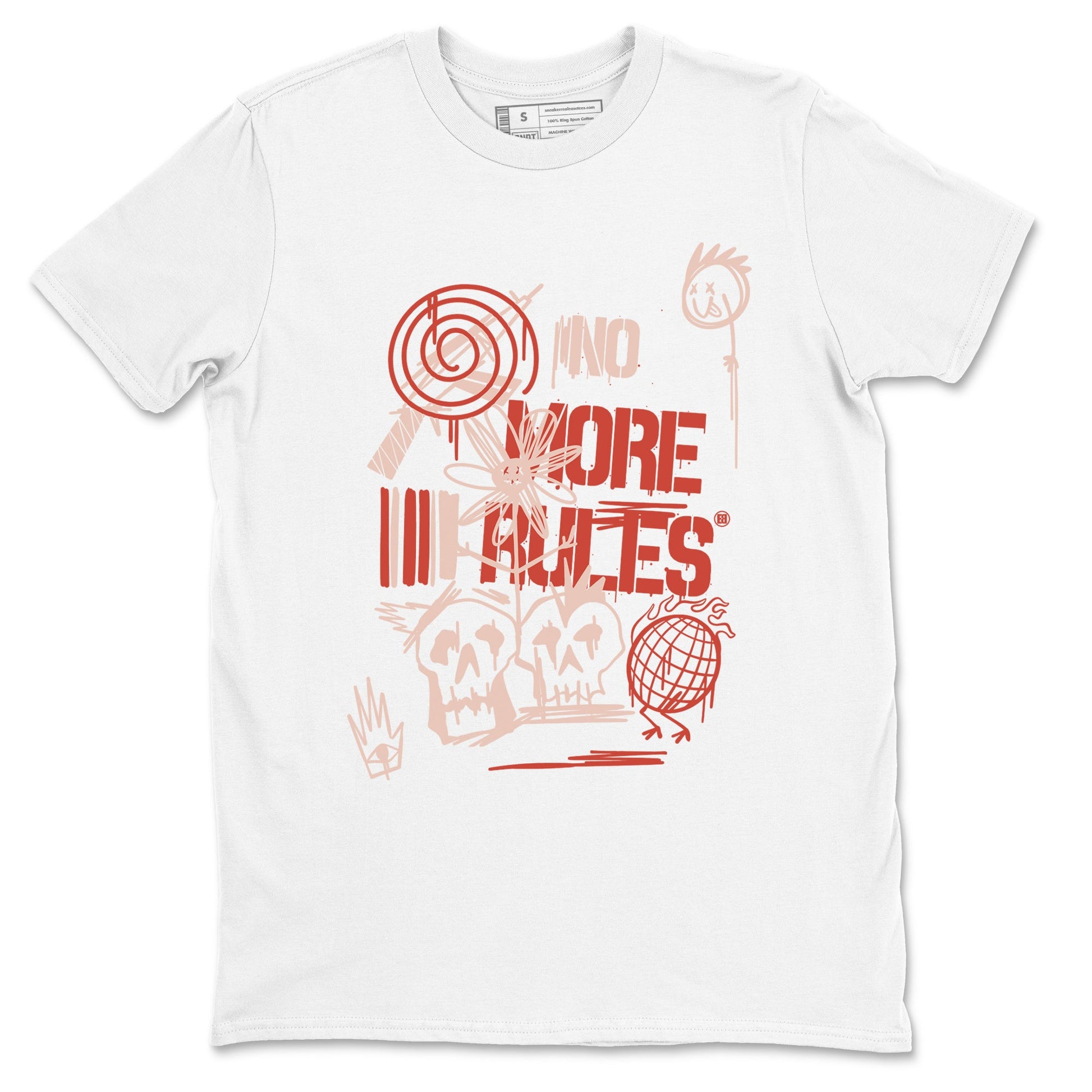 Air Jordan 13 Dune Red shirts to match jordans No More Rules sneaker match tees Air Jordan 13 Dune Red SNRT Sneaker Tees streetwear brand White 2 unisex cotton tee