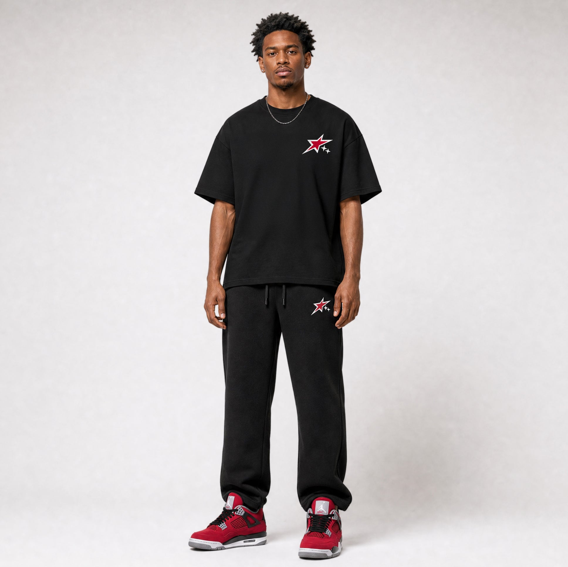 No One Cares Work Harder Pants Unisex Sweatpants - Air Jordan 4 Toro Bravo - SNRT Sneaker T-shirts