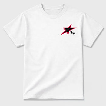 No One Cares Work Harder graphic t-shirt styled to complete your sneaker outfit with the 1s Low OG Banned, shown in White.