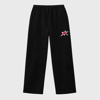Unisex graphic sweatpants wide – Sneaker Tees To Match Air Jordan 4 Toro Bravo Shoes – No One Cares Work Harder Pants sweatpants Black 1
