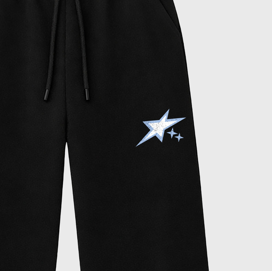 Unisex graphic sweatpants wide – Sneaker Tees To Match Air Jordan 5 White Metallic Shoes – No One Cares Work Harder Pants sweatpants Black 2