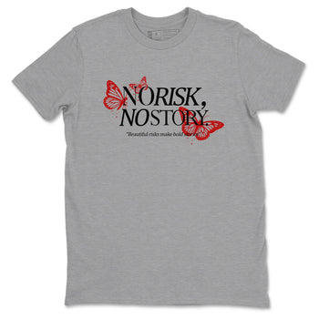 11s Bred shirts to match jordans No Risk No Story sneaker match tees Air Jordan 11 Retro Bred match shoes to clothes SNRT Sneaker Tees unisex cotton Heather Grey 2 shirts