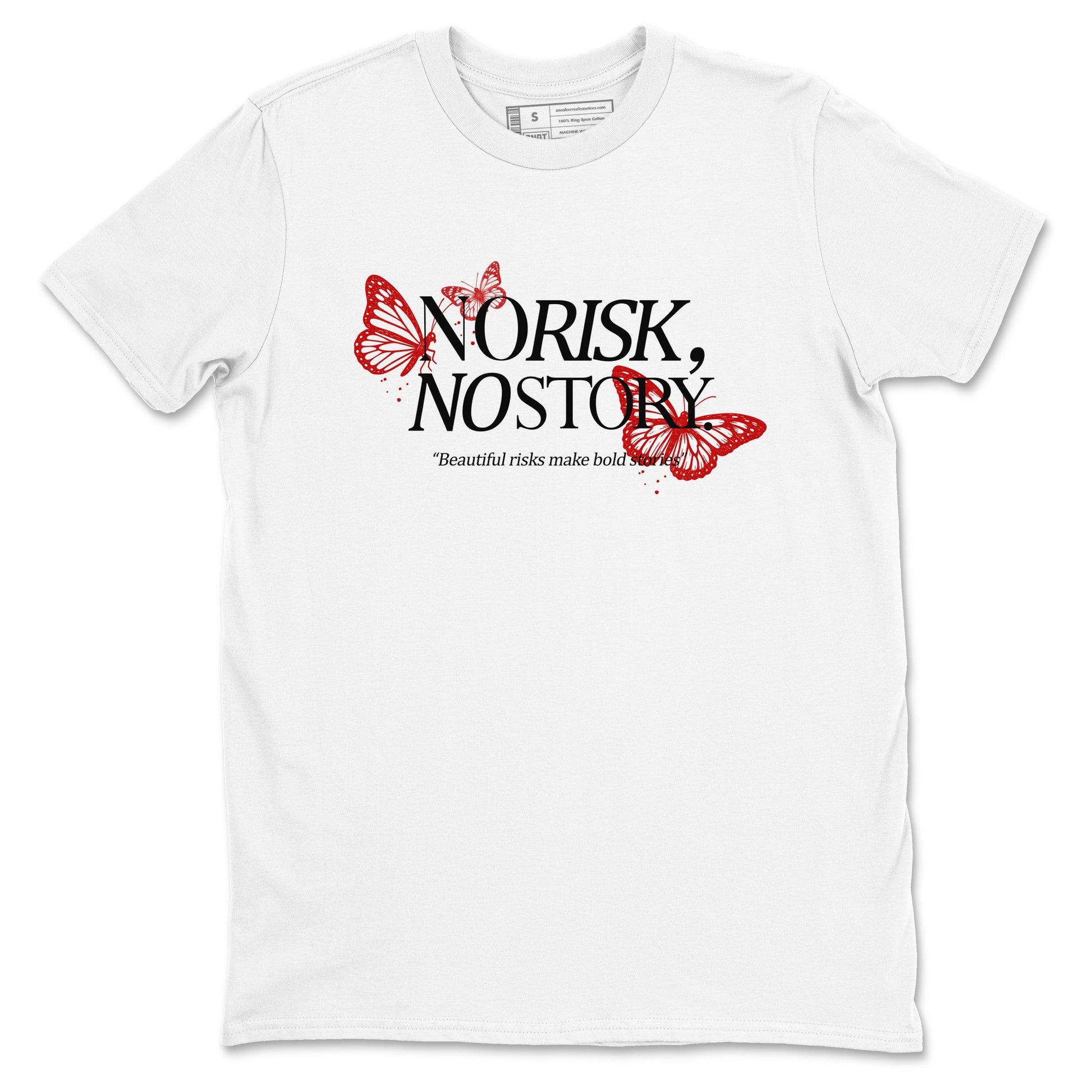11s Bred shirts to match jordans No Risk No Story sneaker match tees Air Jordan 11 Retro Bred match shoes to clothes SNRT Sneaker Tees unisex cotton White 2 shirts