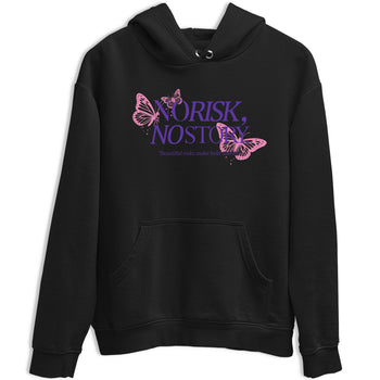 Sneaker match tees – Sneaker Tees To Match Air Jordan 11 Canyon Purple Shoes – No Risk No Story Tee Black 2