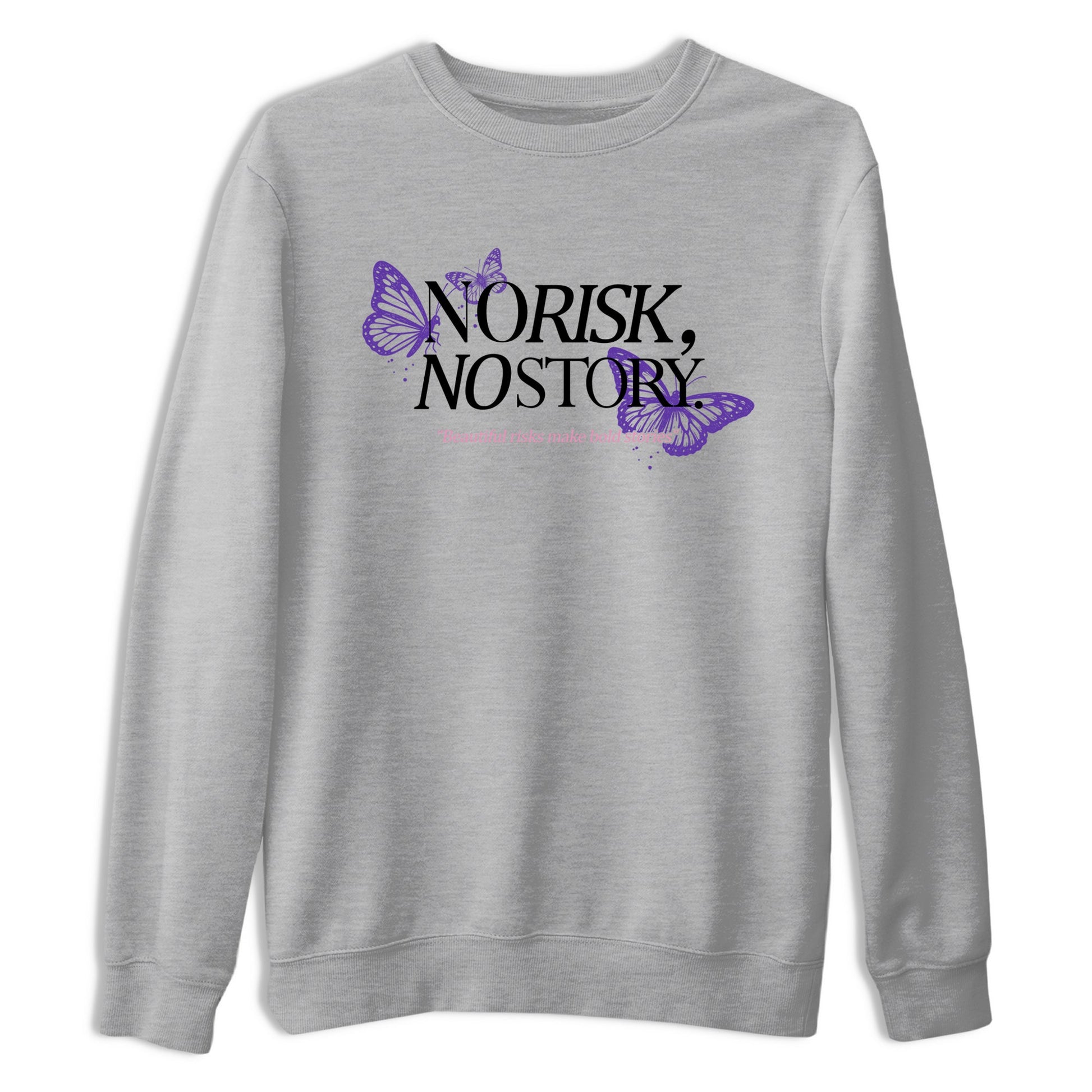 Sneaker match tees – Sneaker Tees To Match Air Jordan 11 Canyon Purple Shoes – No Risk No Story Tee Heather Grey 2