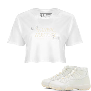 No Risk No Story SNRT Sneaker Women's Top - Air Jordan 11 Grand Finale