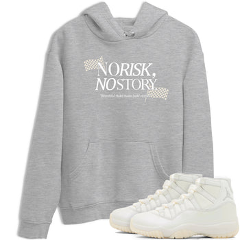No Risk No Story SNRT Sneaker Tees - Air Jordan 11 Pearl - SNRT Sneaker T-shirts