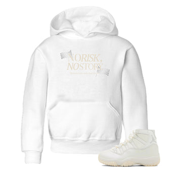 No Risk No Story SNRT Sneaker Tees Kids - Air Jordan 11 Pearl - SNRT Sneaker T-shirts