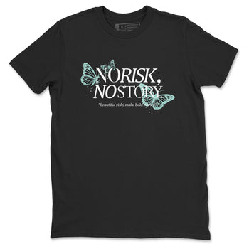 No Risk No Story sneaker match t-shirt styled to complete your fit with the Air Jordan 11 Igloo sneakers, shown in Black 2.
