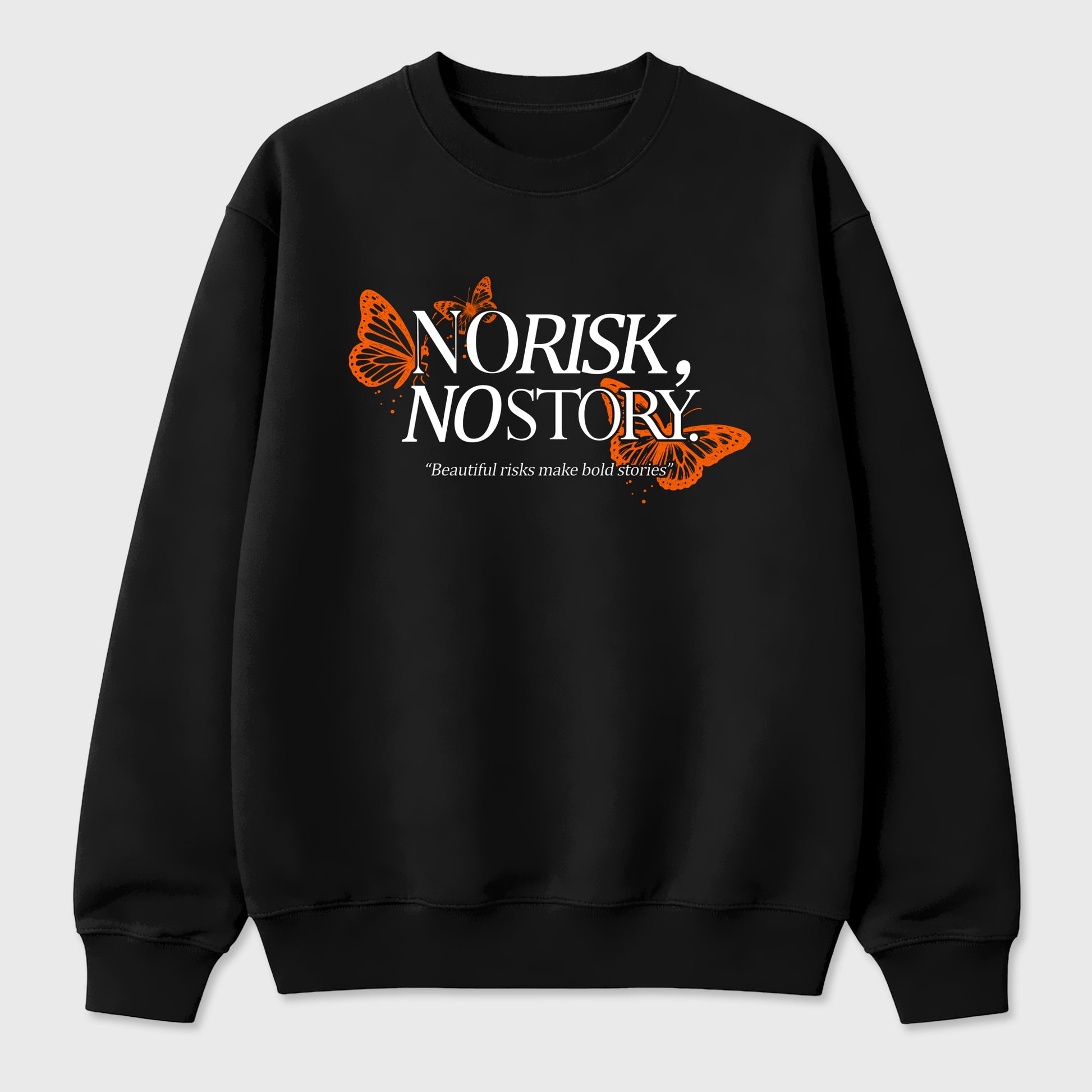 Sneaker match tees – Sneaker Tees To Match Air Jordan 3 Orange Citrus Shoes – No Risk No Story Tee Black 2