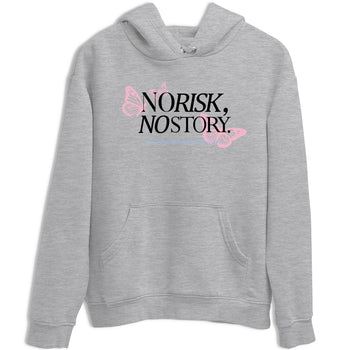 Sneaker match tees – Sneaker Tees To Match Air Jordan 5 35th Anniversary Shoes – No Risk No Story Tee Heather Grey 2