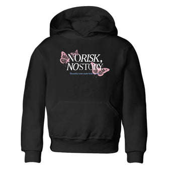 Sneaker match tees – Sneaker Tees To Match Air Jordan 5 35th Anniversary Shoes – No Risk No Story Kids T-Shirt Black 2