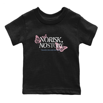 Sneaker match tees – Sneaker Tees To Match Air Jordan 5 35th Anniversary Shoes – No Risk No Story Kids T-Shirt Black 2