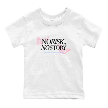 Sneaker match tees – Sneaker Tees To Match Air Jordan 5 35th Anniversary Shoes – No Risk No Story Kids T-Shirt White 2