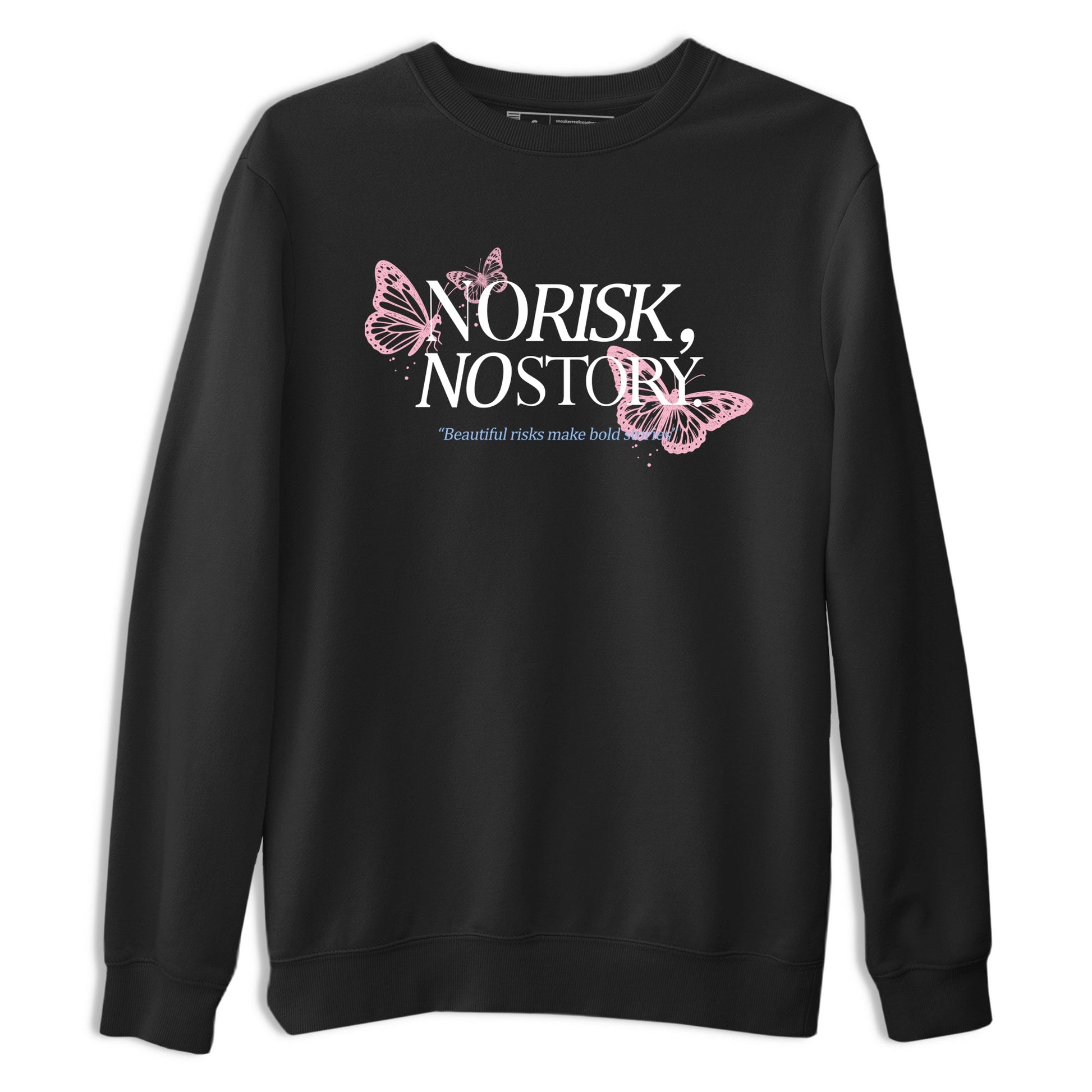 Sneaker match tees – Sneaker Tees To Match Air Jordan 5 35th Anniversary Shoes – No Risk No Story Tee Black 2