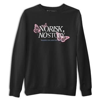 Sneaker match tees – Sneaker Tees To Match Air Jordan 5 35th Anniversary Shoes – No Risk No Story Tee Black 2